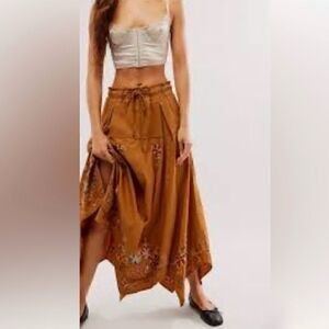 New Free People Arielle Maxi Skirt / Size S/P